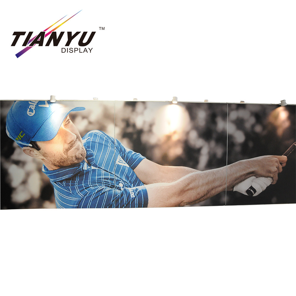 Visual Impact Tension Fabric Hintergrundbeleuchteter Messestand