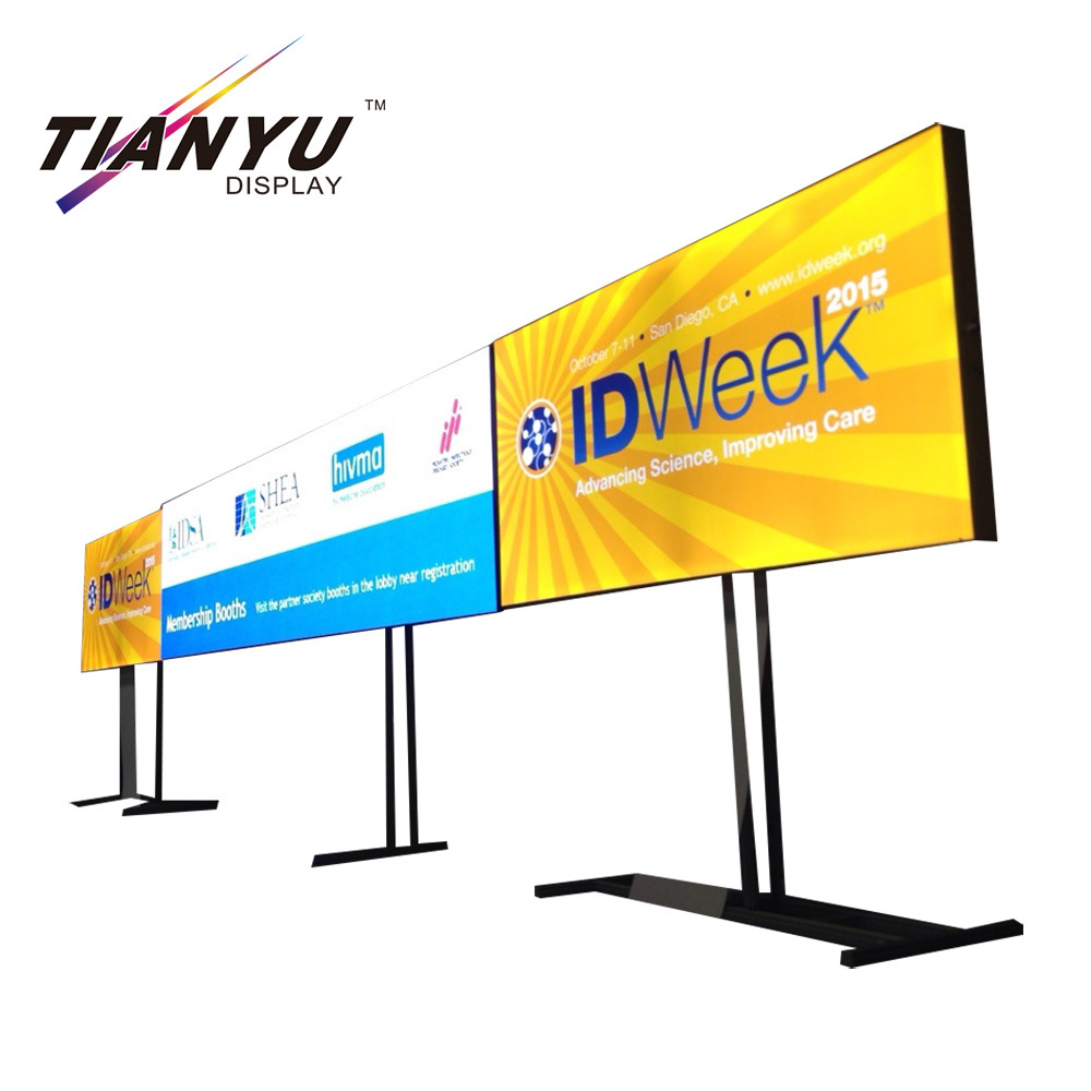 Perfil con retroiluminaci&oacute;n LED Framleless aluminio Tela Caja de luz para el cartel de la publicidad Display