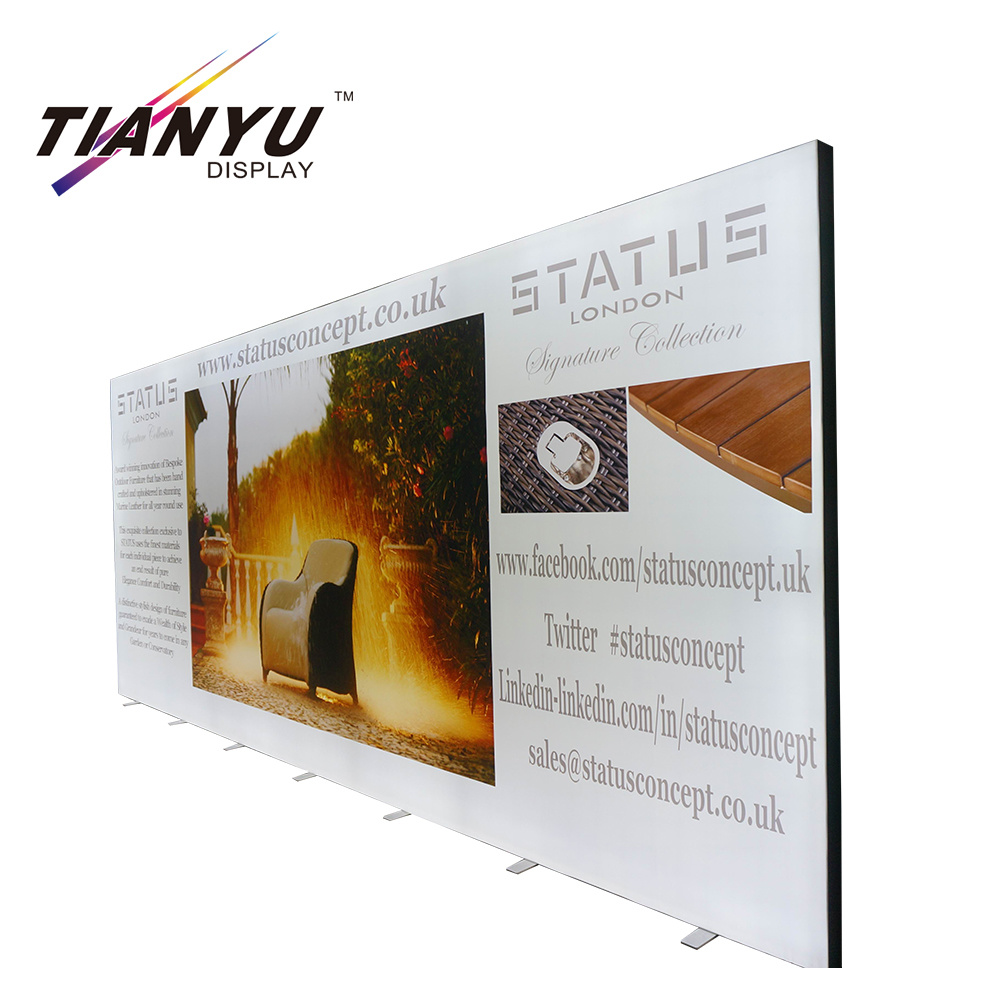 Kualitas Tinggi Modular Frameless Fabric LED Light Box untuk Iklan