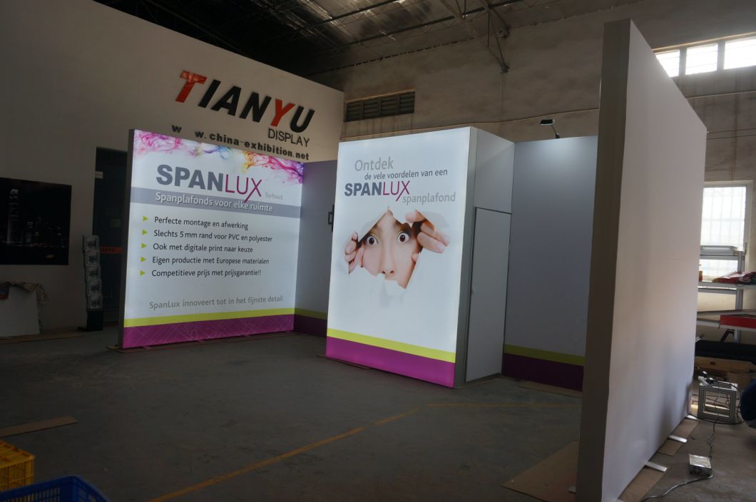 Pre&ccedil;o de f&aacute;brica China Fornecedor Exposi&ccedil;&atilde;o de exibi&ccedil;&atilde;o Booth para Trade Show