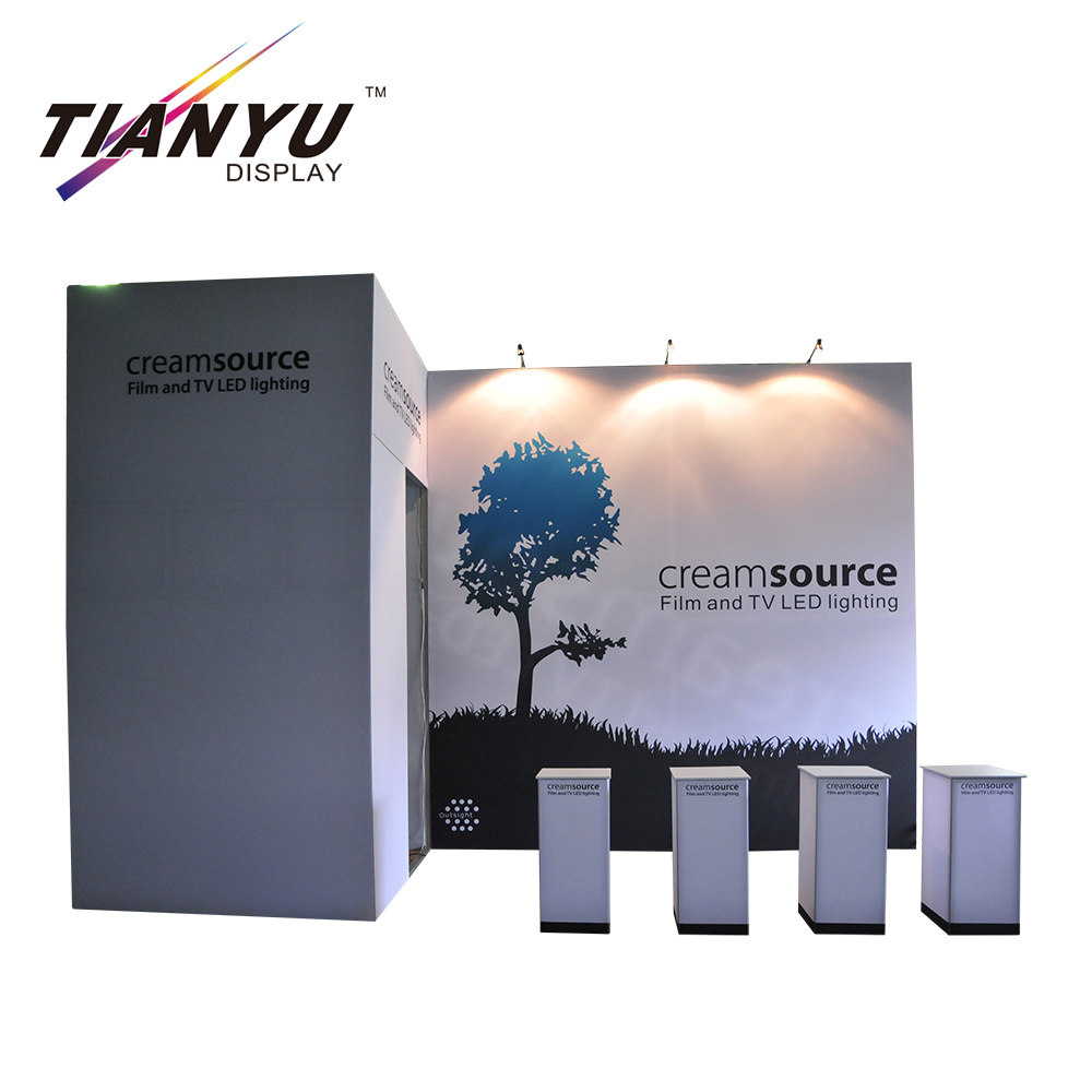 Padr&atilde;o de alum&iacute;nio Modern Trade Show Exhibition Booth design
