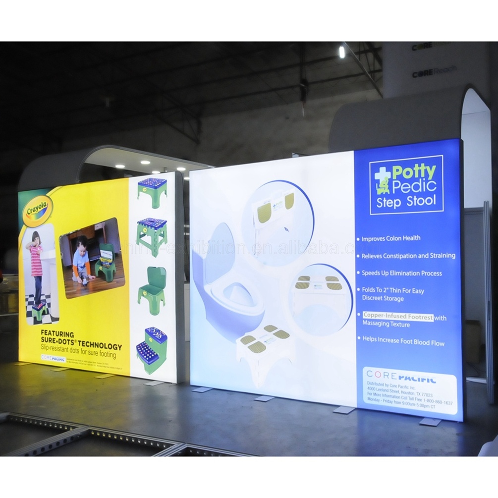 Mehrzweck Standard-Aluminium Advertising Display-Messestand-Design