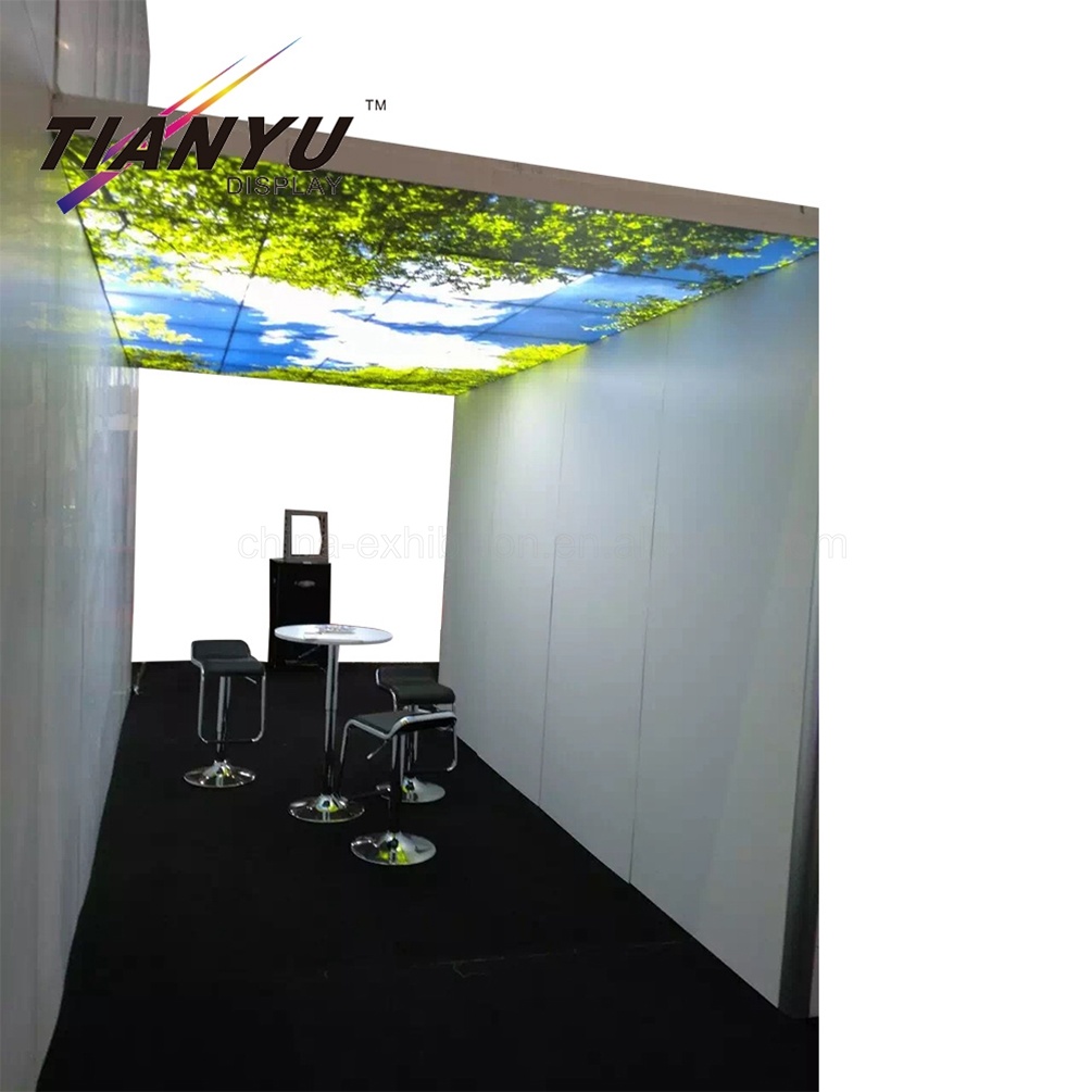 Ce Cerfication Frameless Werbung anzeigen Textile LED Light Box / Deckenplatte Booth