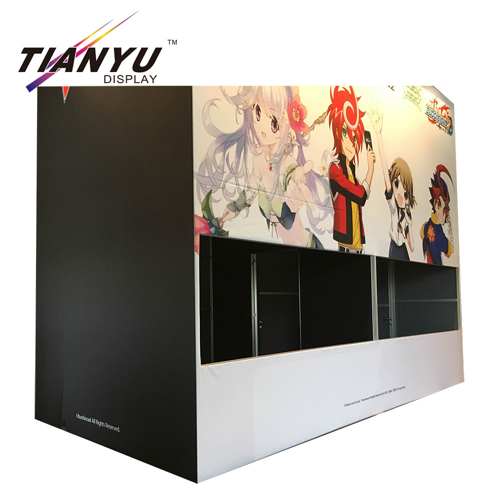 Pabrik Dijual Portabel Pameran Dagang Backdrop Pameran Booth dan Walls