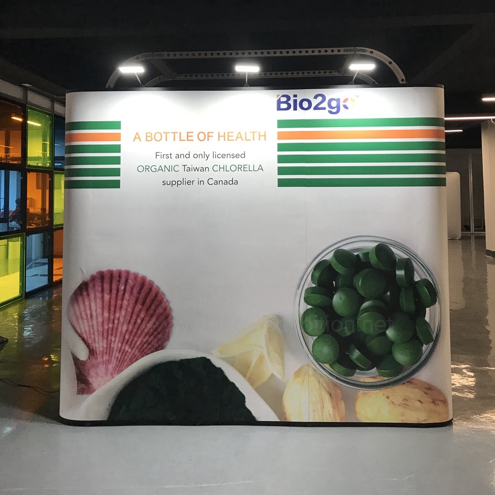 Kualitas Tinggi Mewah Portabel Iklan Magnetic Pop up